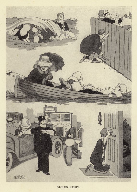 Varastetut suudelmat tekijältä William Heath Robinson