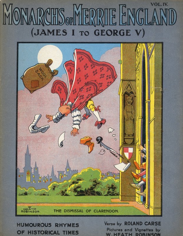 Clarendonin erottaminen tekijältä William Heath Robinson