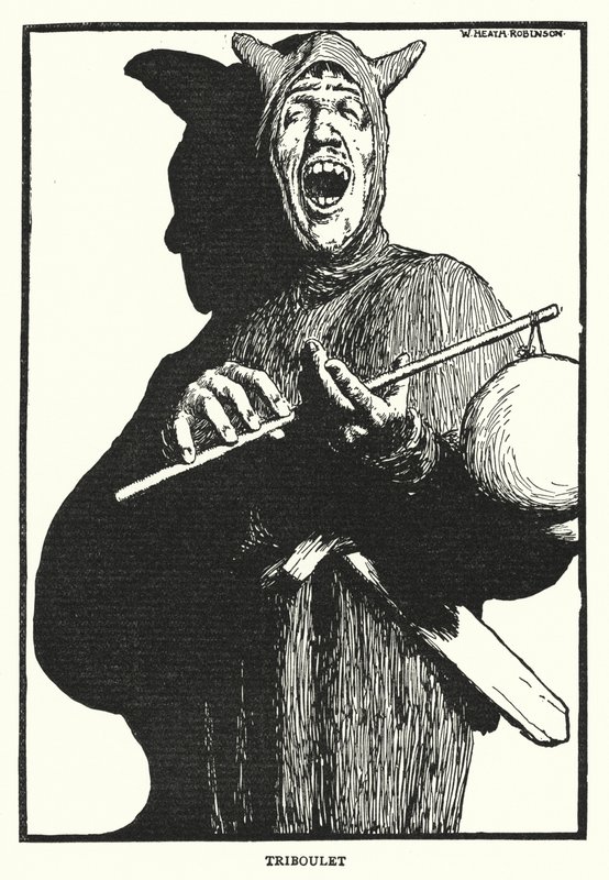 Triboulet (litho) tekijältä William Heath Robinson