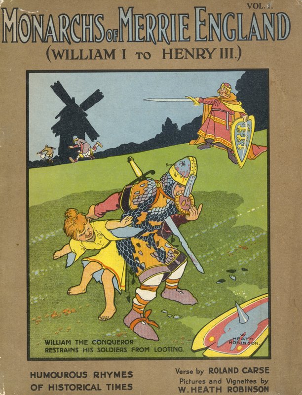 William Valloittaja estää sotilaita ryöstelemästä tekijältä William Heath Robinson