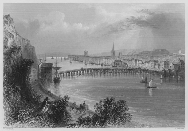 Waterford (kaiverrus) tekijältä William Henry (after) Bartlett