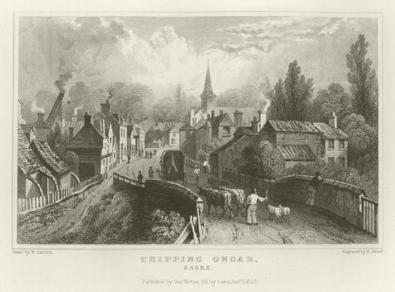 Chipping Ongar, Essex tekijältä William Henry Bartlett
