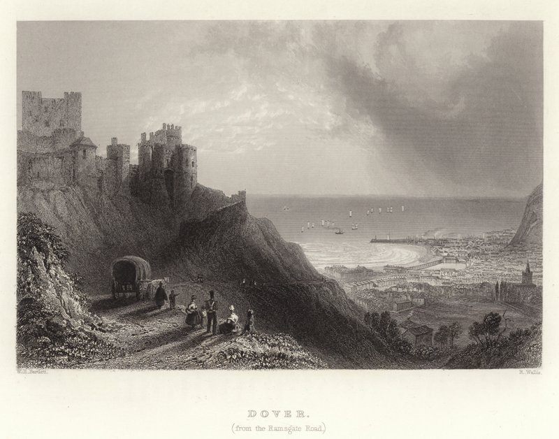 Dover, (Ramsgate Roadilta) tekijältä William Henry Bartlett