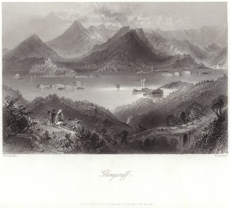 Glengariff Corkin kreivikunnassa tekijältä William Henry Bartlett
