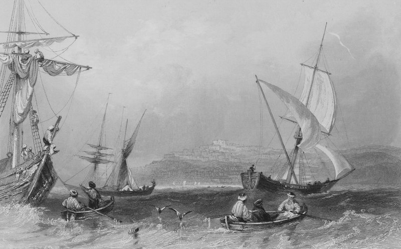 Joppa (kaiverrus) tekijältä William Henry Bartlett