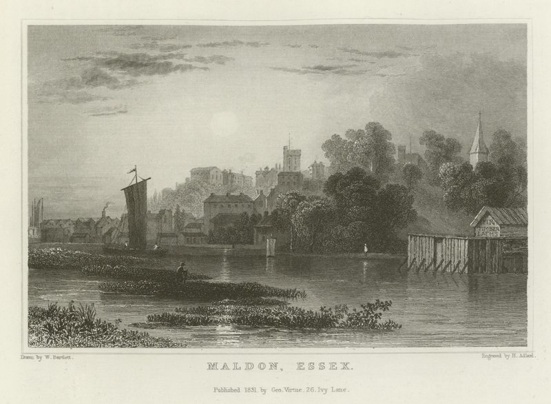 Maldon, Essex tekijältä William Henry Bartlett