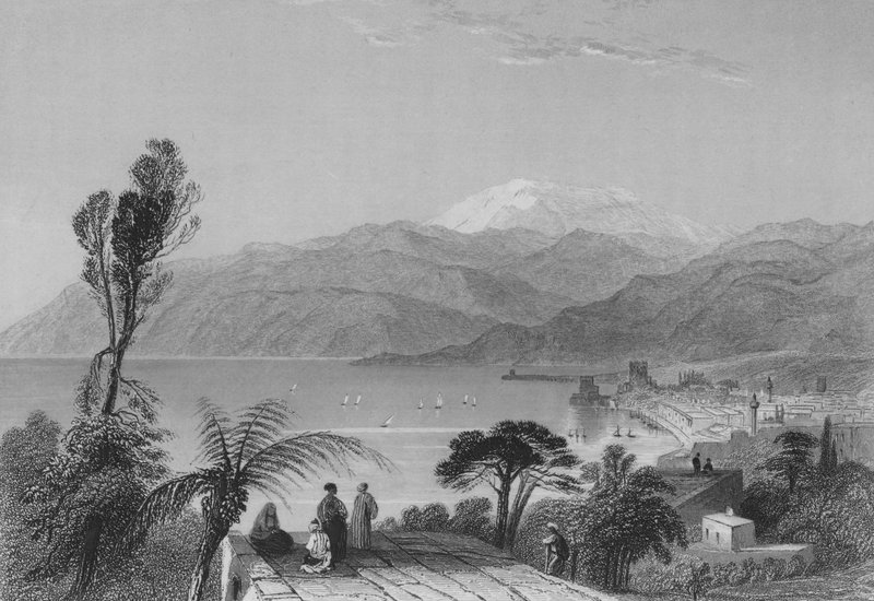 Mount Libanon (kaiverrus) tekijältä William Henry Bartlett