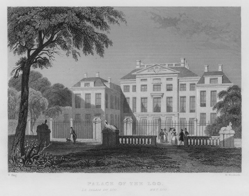 Palace of the Loo (kaiverrus) tekijältä William Henry Bartlett