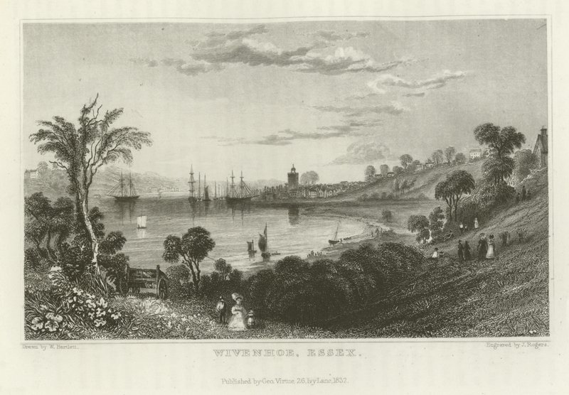 Wivenhoe, Essex tekijältä William Henry Bartlett