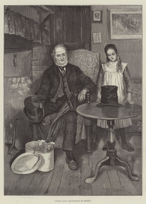 Pitäisikö Auld tuttavuus unohtaa tekijältä William Henry Charles Groome