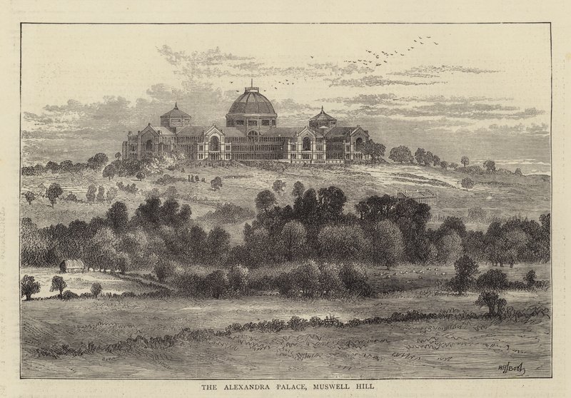 Alexandra Palace, Muswell Hill tekijältä William Henry James Boot