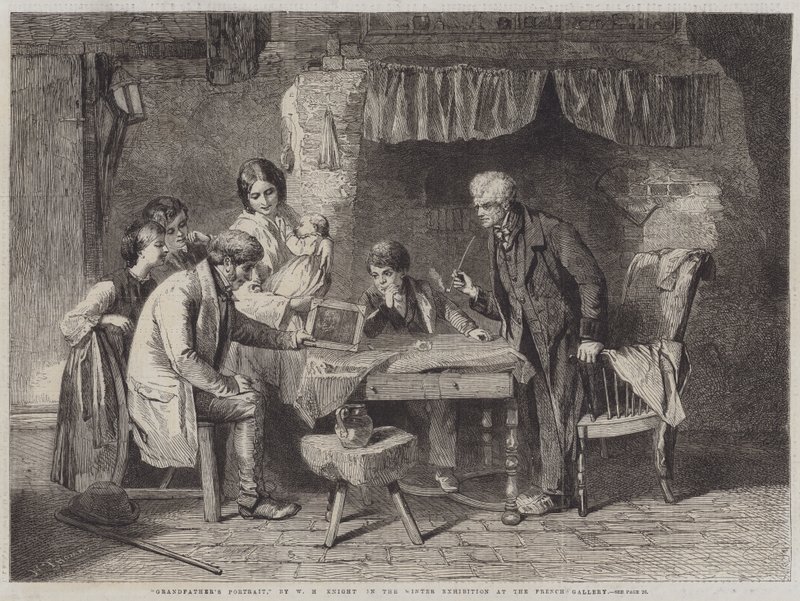 Isoisän muotokuva tekijältä William Henry Knight
