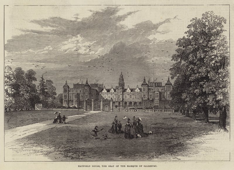 Hatfield House, Salisburyn markiisin kotipaikka tekijältä William Henry Pike
