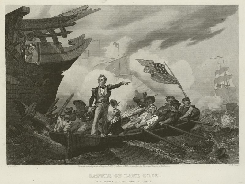 Eriejärven taistelu, 1813 tekijältä William Henry Powell