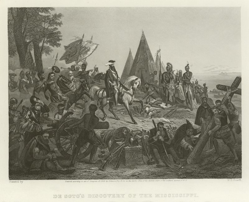 De Soton Mississippin löytö tekijältä William Henry Powell