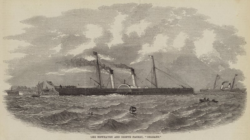 Newhaven ja Dieppe Packet, Orleans tekijältä William Henry Prior