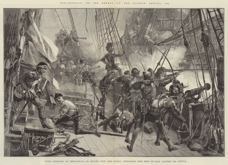 Espanjalaisen Armadan tappion 1588 vuosipäivä tekijältä William Heysham Overend