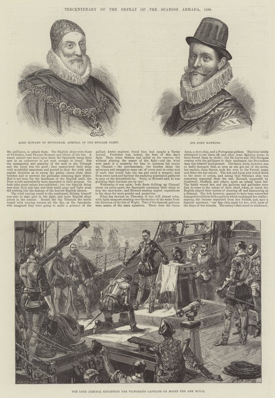 Espanjalaisen Armadan tappion 1588 vuosipäivä tekijältä William Heysham Overend