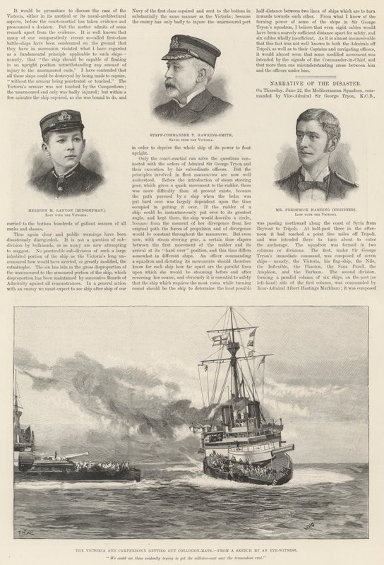 HMS Victorian menetys tekijältä William Heysham Overend