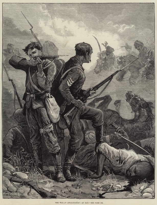 Sota Afganistanissa Bayssä tekijältä William Heysham Overend