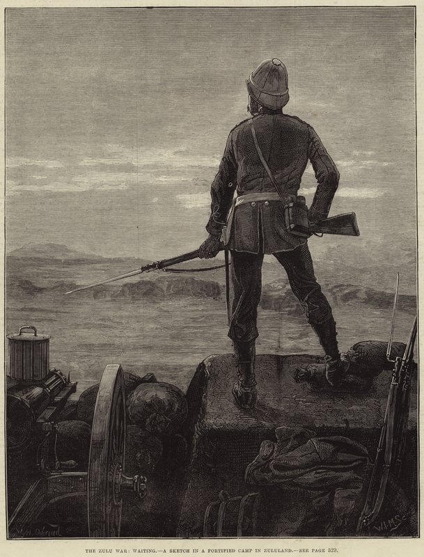 Zulusota, odotus tekijältä William Heysham Overend