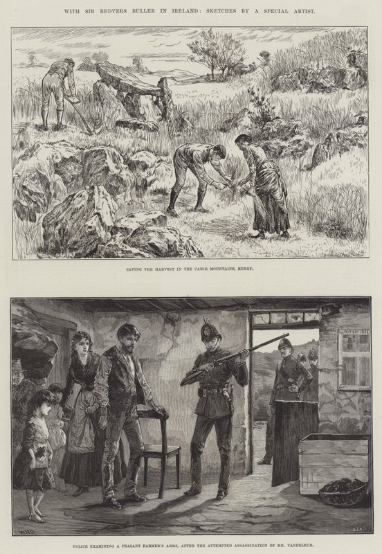 Sir Redvers Bullerin kanssa Irlannissa tekijältä William Heysham Overend