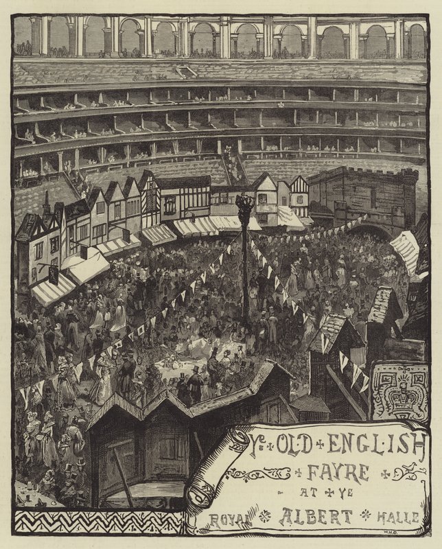 Ye Old English Fayre, Royal Albert Hallissa tekijältä William Heysham Overend