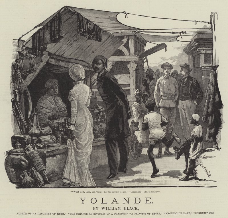 Yolande, kirjoittanut William Black tekijältä William Heysham Overend