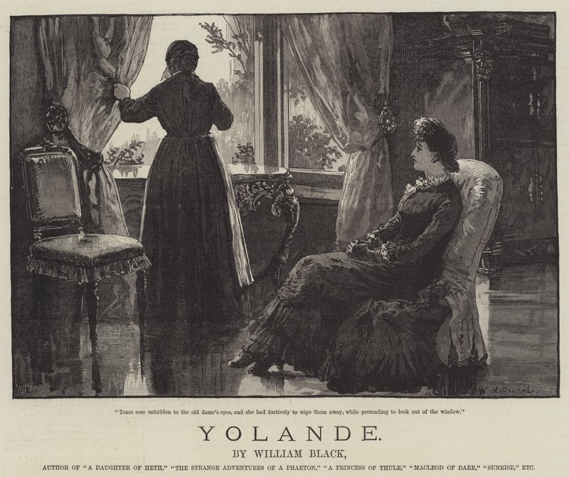Yolande, kirjoittanut William Black tekijältä William Heysham Overend