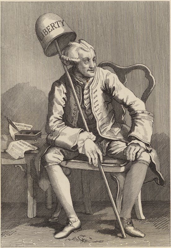 John Wilkes tekijältä William Hogarth