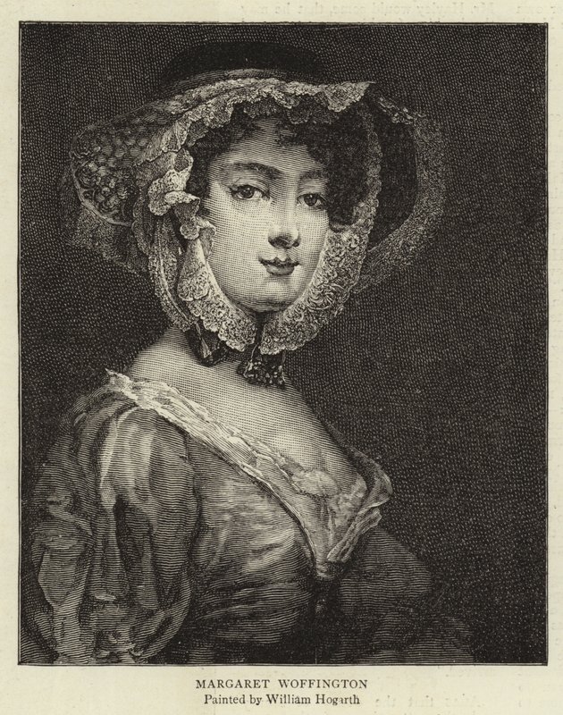 Margaret Woffington tekijältä William Hogarth