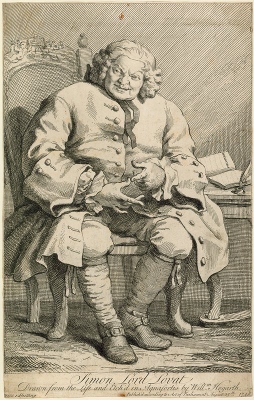 Simon Lord Lovat tekijältä William Hogarth