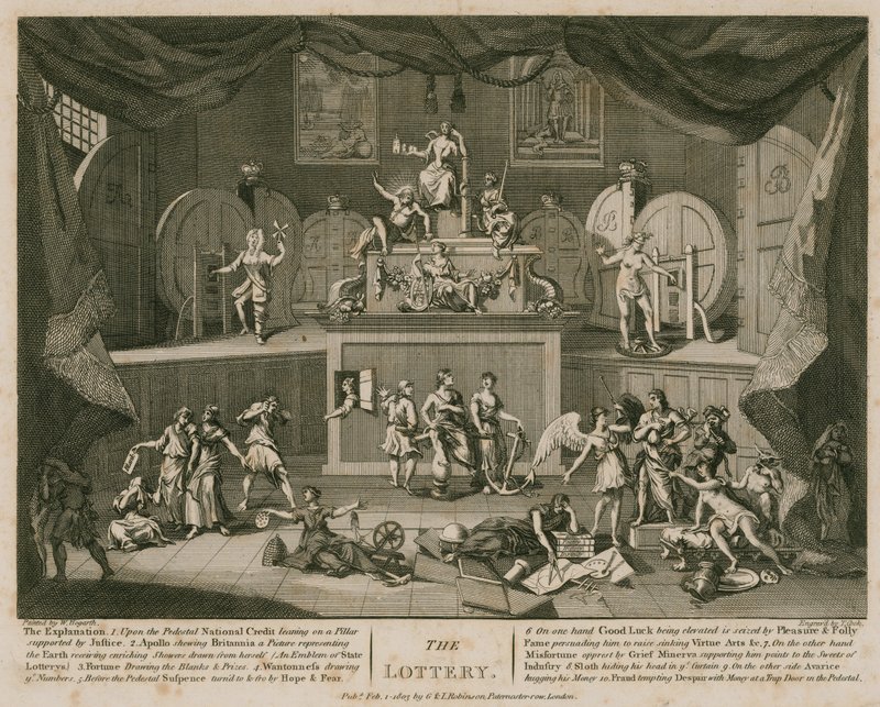 Lotto tekijältä William Hogarth