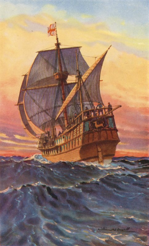 Draken Golden Hind tekijältä William John Patton McDowell