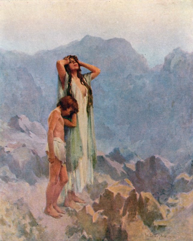 Hagar ja Ismael erämaassa tekijältä William Ladd Taylor