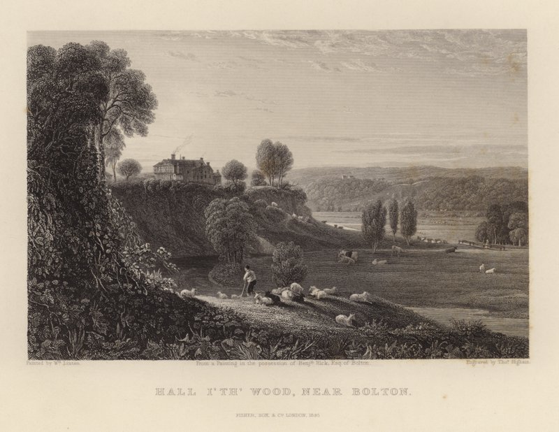 Hall in the Wood lähellä Boltonia tekijältä William Linton