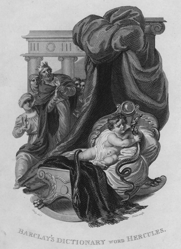 Barclays Dictionary, sana: Hercules (kaiverrus) tekijältä William Marshall (after) Craig