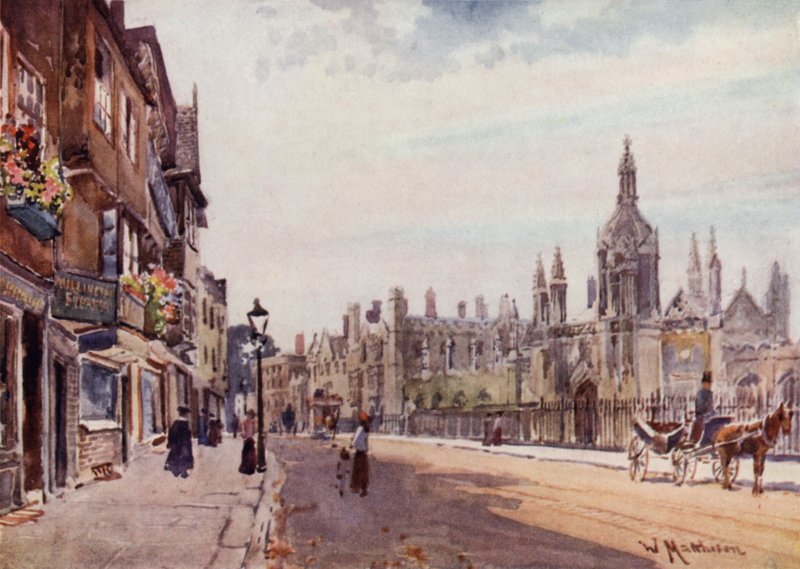 Gateway of Kings College, Kings Parade tekijältä William Matthison