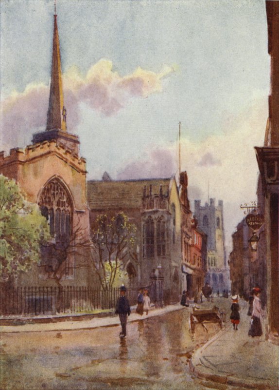 Market Street ja Holy Trinity Church tekijältä William Matthison