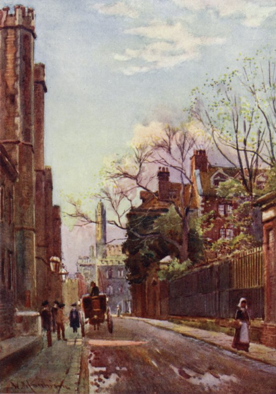 Queens Lane, vanhan Mill Streetin paikka tekijältä William Matthison
