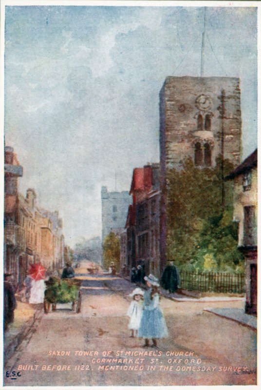 Saxon Tower, St Michaels Church, Cornmarket St tekijältä William Matthison