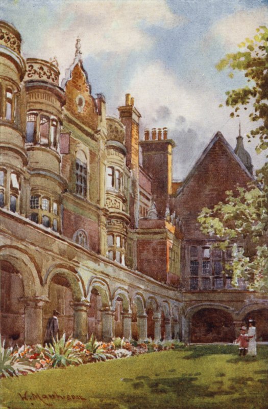 Cloister Court, Sidney Sussex College tekijältä William Matthison