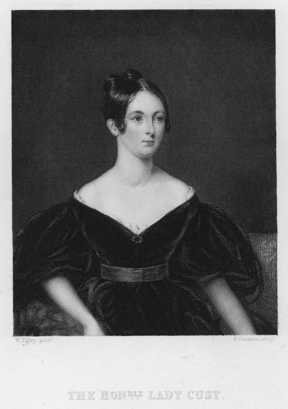 Lady Cust (kaiverrus) tekijältä William Maw Egley