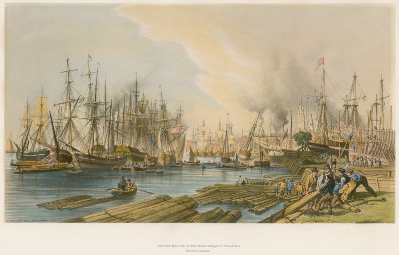 Laivanrakennus Limehousessa, presidentti varastoista tekijältä William Parrott