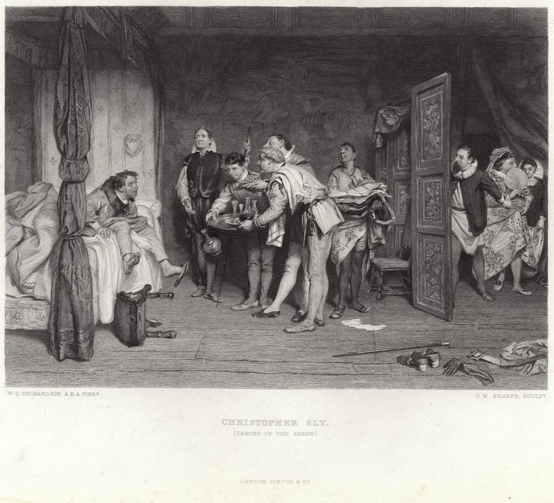 Christopher Sly tekijältä William Quiller Orchardson