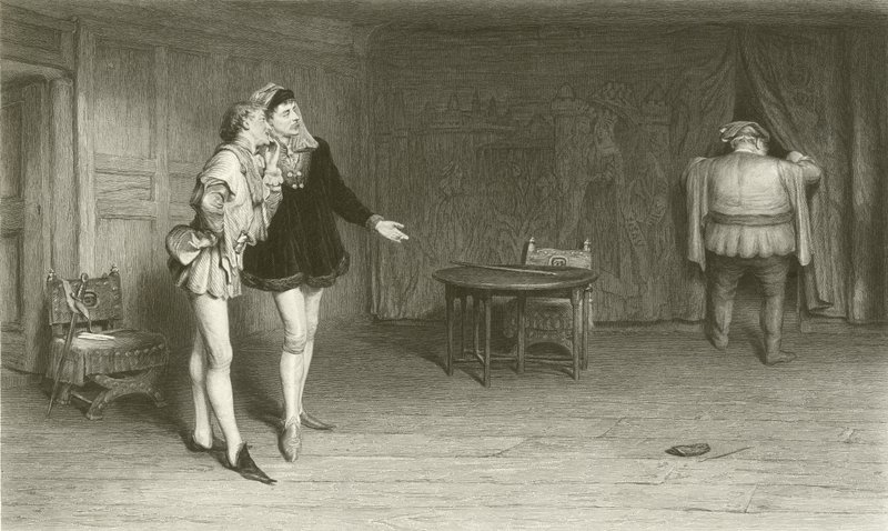 Prinssi Henry Poins ja Falstaff tekijältä William Quiller Orchardson