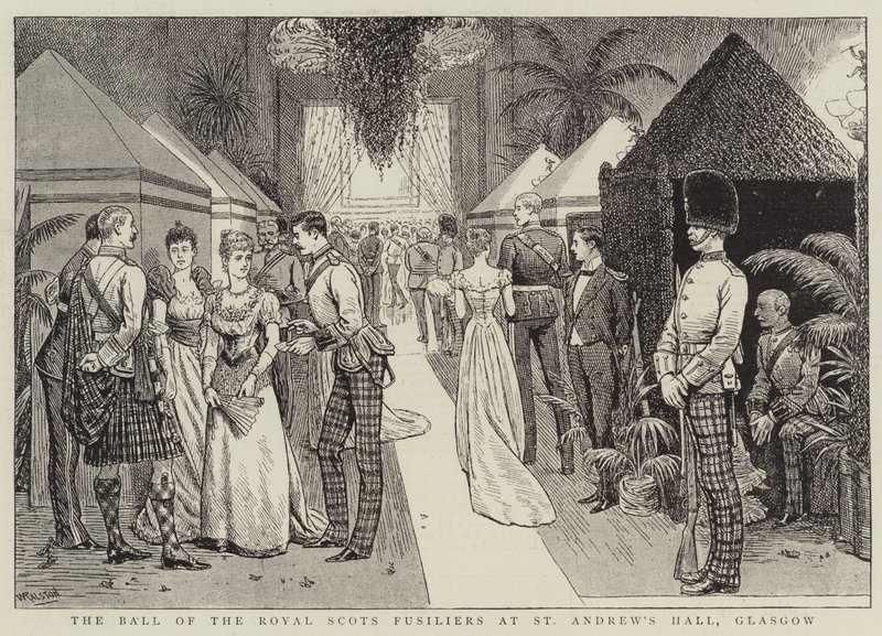 The Ball of the Royal Scots Fusiliers St Andrew
