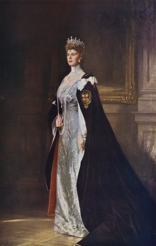 Kuningatar Mary, kuningas Yrjö V:n puoliso tekijältä William Samuel Henry Llewellyn