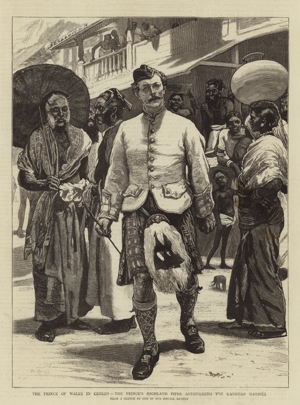 Walesin prinssi Ceylonissa, Prince