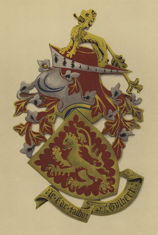 Sir Gilbert Talbot, lordi Talbot, 1407-8-1419 (chromolitho) tekijältä William St John Hope
